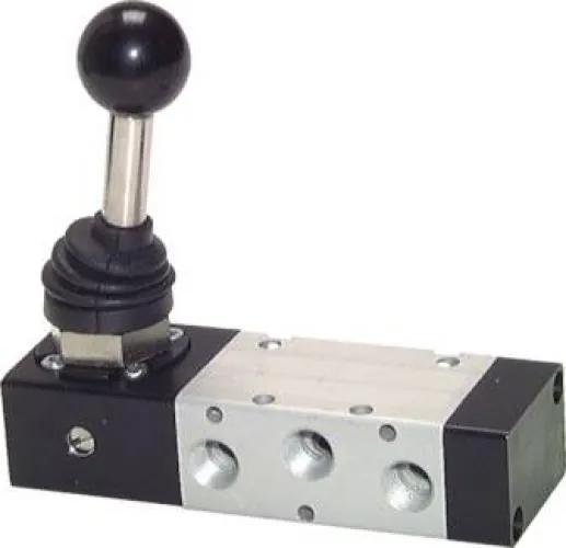 5/2-Wege-Handhebelventile G 1/8