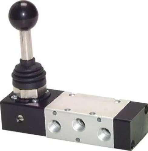 5/3-Wege-Handhebelventile G 1/8