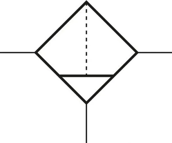 Symbol Aventics Filter Serie Futura Baureihe 0 mit transparentem Kondensatbehälter