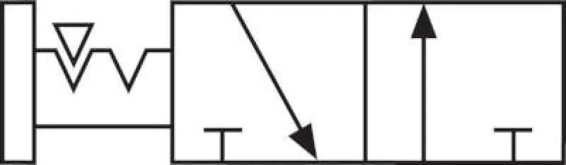 Schaltsymbol Hand-Schiebeventil Messing vernickelt PN 10 alle Größen