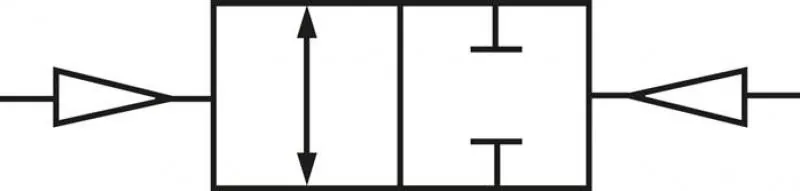 Schlatsymbol 1 Hochdruck Kugelhahn Stahl verzinkt pneumatischer Schwenkantrieb bis 500 bar alle Größen