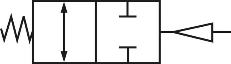 Schlatsymbol 3 Hochdruck Kugelhahn Stahl verzinkt pneumatischer Schwenkantrieb bis 500 bar alle Größen