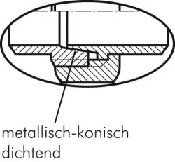 Doppelnippel Messing vernickelt trennbar mit Außengewinde - konisch dichtend, bis 16 bar, Nippel, Verschraubung, alle Größen
