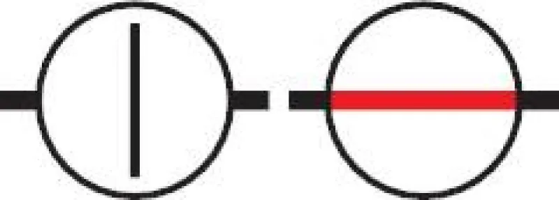 Stellung Labor-Schlauchhahn aus HD-PE alle Größen