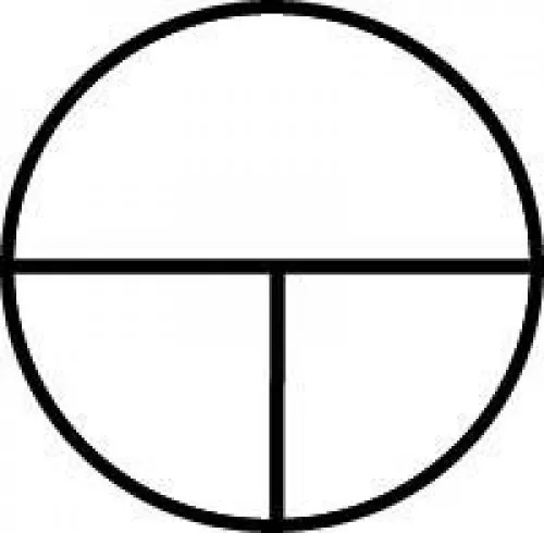 Symbol 3 3-Wege Kugelhahn mit Knebelgriff für Schalttafeleinbau Messing verchromt PN 20 alle Größen