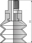 Balgsauger (ohne Halter) 2,5-​fach (Ø 10 - 40 mm), alle Typen