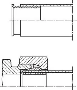 Verstärkungshülsen für Rohr, Messing, alle Größen, Schneidring, Schneidringverschraubung, Klemmring