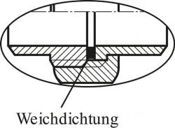 Verschraubungen mit Anschweißende & Innengewinde - flach dichtend, PN 16, Edelstahl