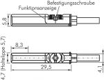 Zylinderschalter - T-Nut (5mm, nicht durchgehend) Typ B für ISO-Zylinder, alle Typen