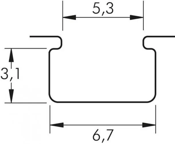 Zylinderschalter – T-Nut (5mm, nicht durchgehend) Typ B für Pneumatik-ISO-Zylinder, alle Typen