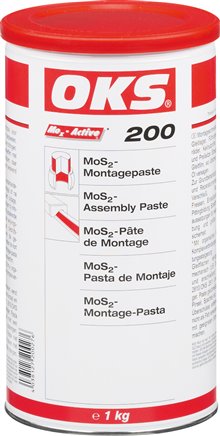 OKS 200 - MoS2 Montagepaste Pneumatikshop - Fachhandel - Druckluft -  Pneumatik