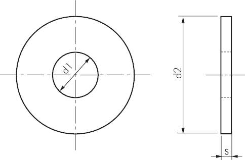 Unterlegscheiben, groß, DIN 9021-100HV / ISO 7093, Edelstahl A2,  Schrauben,Muttern,Gegenschrauben,Maschinenbau,alle Größen Pneumatikshop -  Fachhandel - Druckluft - Pneumatik