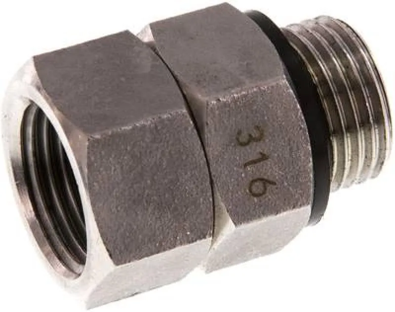 Heißwasser-Drehgelenk Edelstahl V4A, PN 30 bar, alle Größen