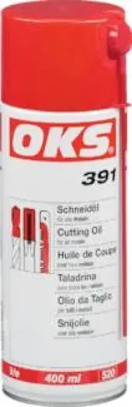 OKS® 390 / 391 Schneidöl | Hochleistungs-Zerspanungsöl, 400ml Spray & 5L Kanister