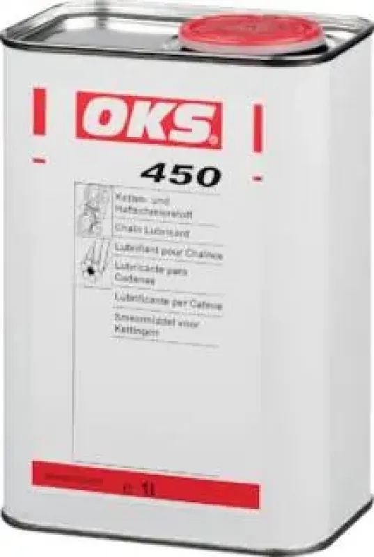 OKS® 450 / 451 Ketten- und Haftschmierstoff | Transparent, schleuderfest, 400ml Spray & Gebinde