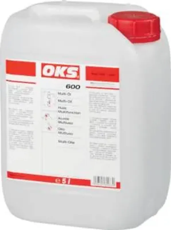 OKS® 600 / 601 Multiöl | 5-fach Wirkung, 400ml Spray & 5L Kanister, Universalspray