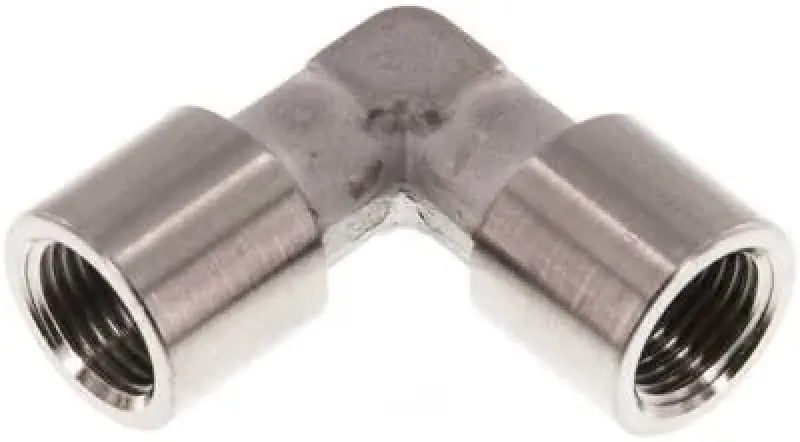 Edelstahl Winkel 90° IG/IG, 1.4404 (V4A), geschmiedet, bis 150 bar, alle Größen