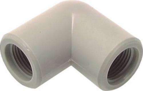 Winkel 90° Kunststoff PP mit Innengewinde aus Kunststoff PN 10, alle Größen