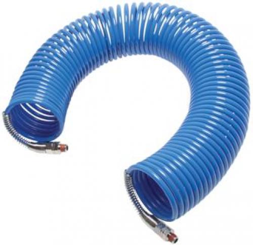 Polyamidspiralschlauch mit Knickschutz – 360° drehbar, DIN 73378 Eco-Line, alle Größen