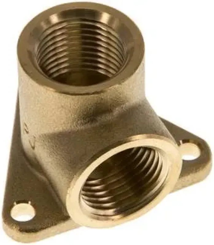 Wandverteiler Messing, Wandscheibe IG, PN 16, für Industrie & Werkstatt