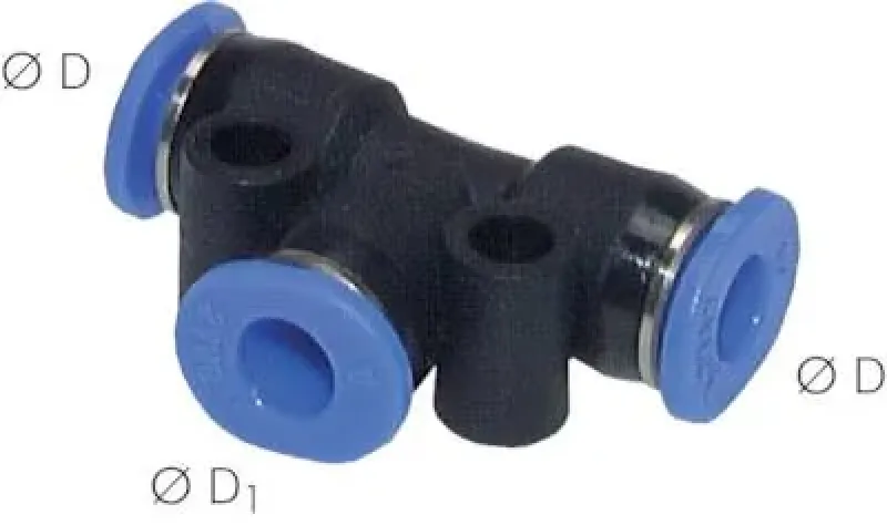 IQS T-Steckverbindungen auch reduzierend Mini, alle Größen