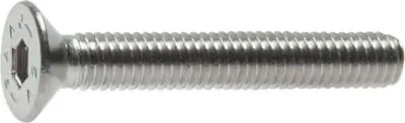 Senkschrauben mit Innensechskant Edelstahl A2 DIN 7991 / ISO 10642, alle Größen