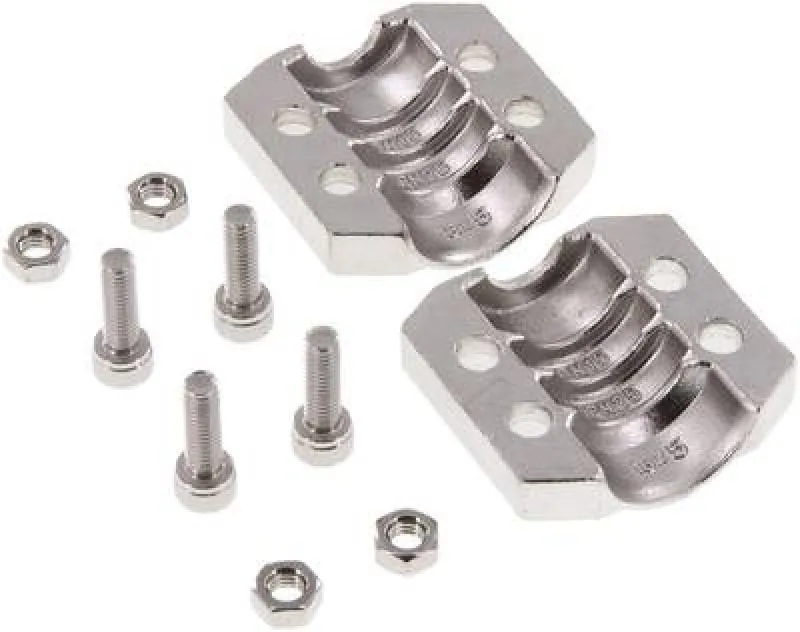 Klemmschalen 2-teilig Einbindeschalen Edelstahl 1.4401 V4A Industrieschläuche