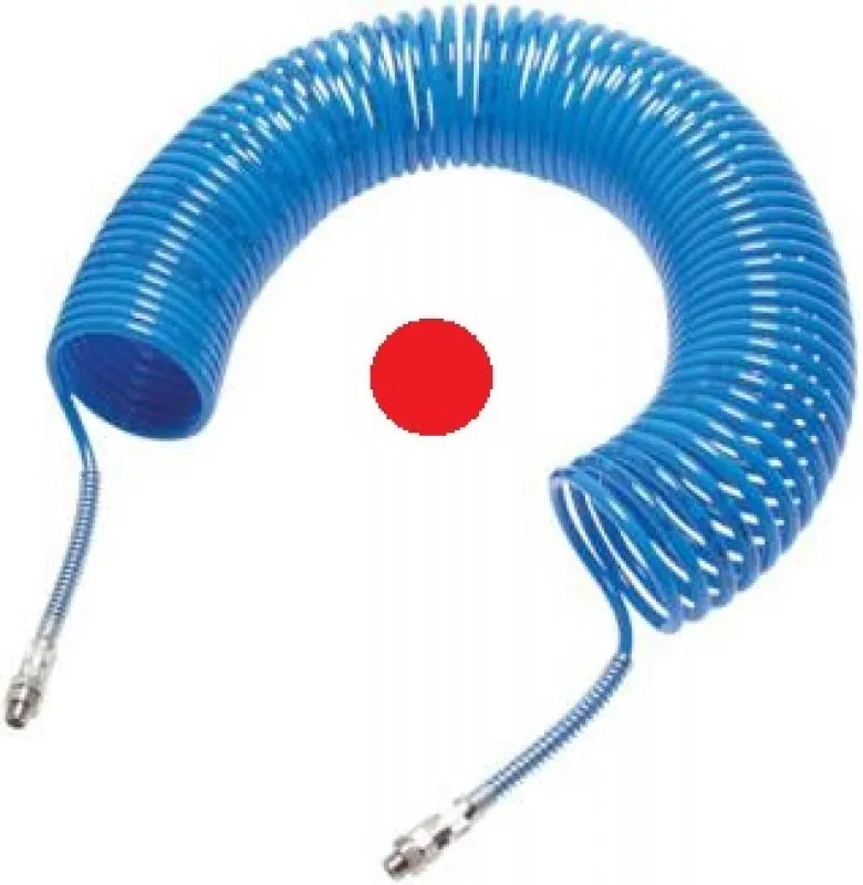 Polyamidspiralschlauch mit Knickschutz – 360° drehbar, DIN 73378 / 74324, alle Größen