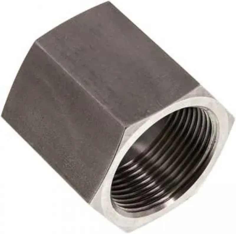 Muffe und Reduziermuffe aus Edelstahl 1.4571, Sechskant-Form, bis 40 bar, alle Größen