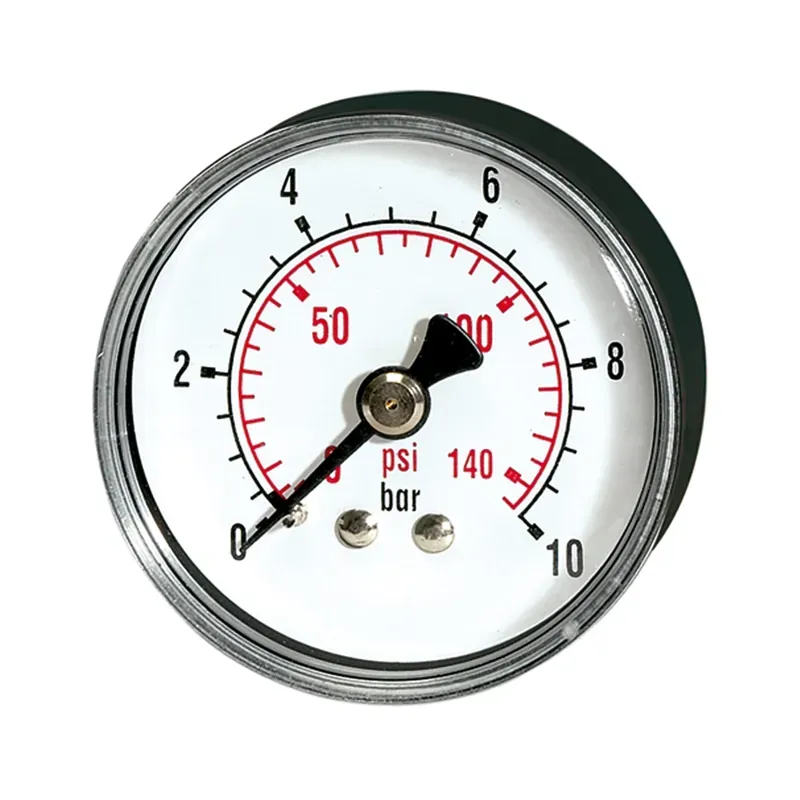 Manometer Ø 40, 50, 63 mm, Klasse 2.5, Gehäuse Kunststoff schwarz (KU/Ms)