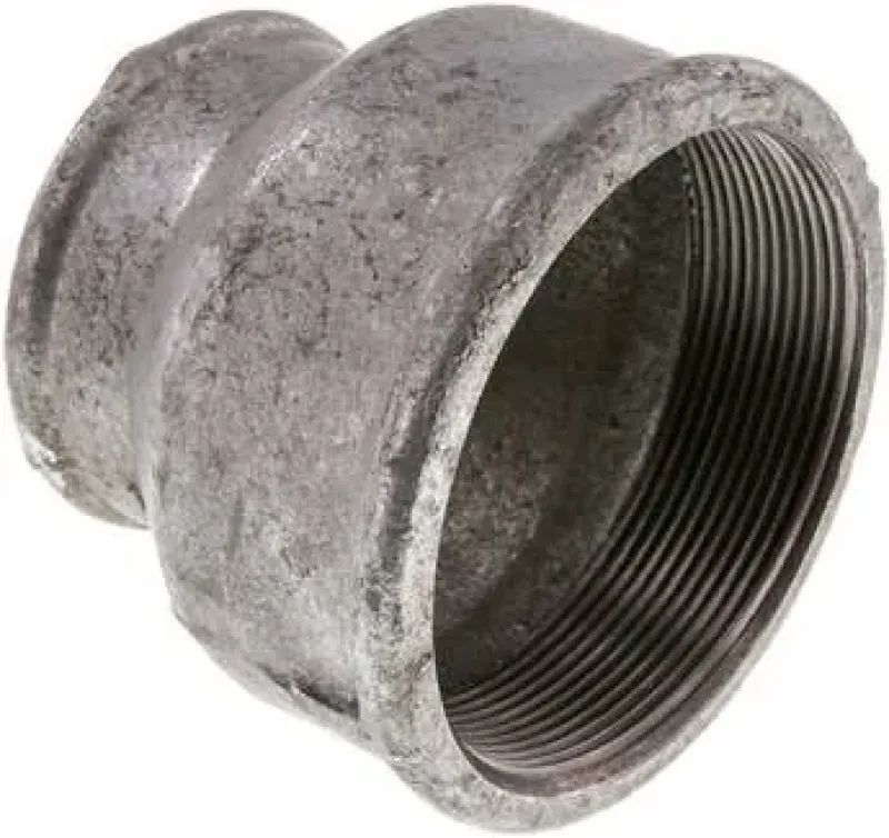 Muffe und Reduziermuffe aus Temperguss verzinkt, runde Ausführung, bis 25 bar, alle Größen