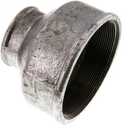 Muffen / Reduziermuffen Temperguss verzinkt rund bis 25 bar, alle Größen
