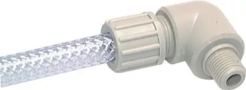 Winkel-Einschraubverschraubung PP für TX-Schlauch – alle Größen