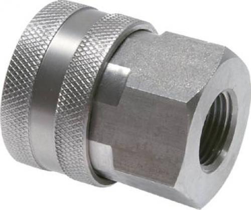 Kupplungen für Waschgeräteschläuche mit Innengewinde, ohne Absperrventil, alle Größen und Typen
