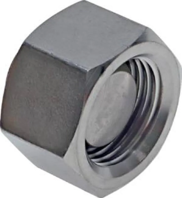 Hochdruck-Verschlusskappe V4A (1.4408) mit Zollgewinde, 60° Dichtkegel, bis 575 bar