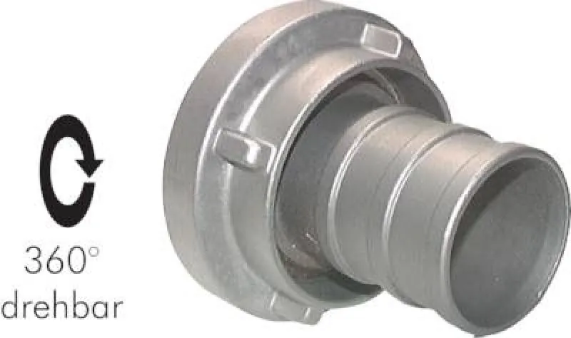 Storz-Kupplungen Schlauchstutzen Aluminium geschmiedet
