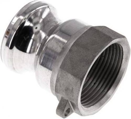 Schnellkupplungsstecker Aluminium mit Innengewinde, Typ A, alle Größen