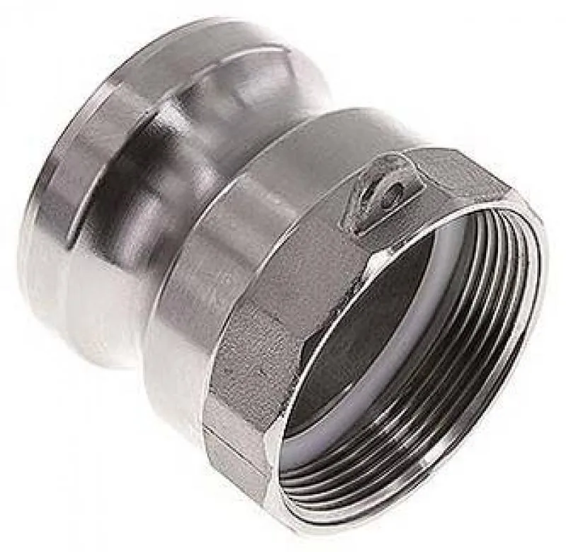Kamlok-Stecker Edelstahl Innengewinde Typ A V4A