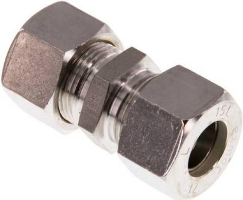 Gerade Verschraubungen, Edelstahl Klemmring 1.4571 (NC), alle Größen