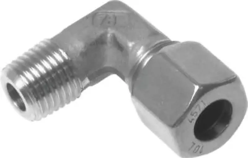 Winkel-Schneidringeinschraubverschraubung Edelstahl NC alle Größen (R/G-Gewinde)