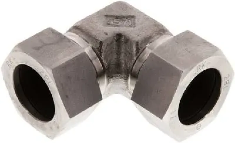 Winkel-Schneidringverschraubung Edelstahl DIN-2353 alle Größen