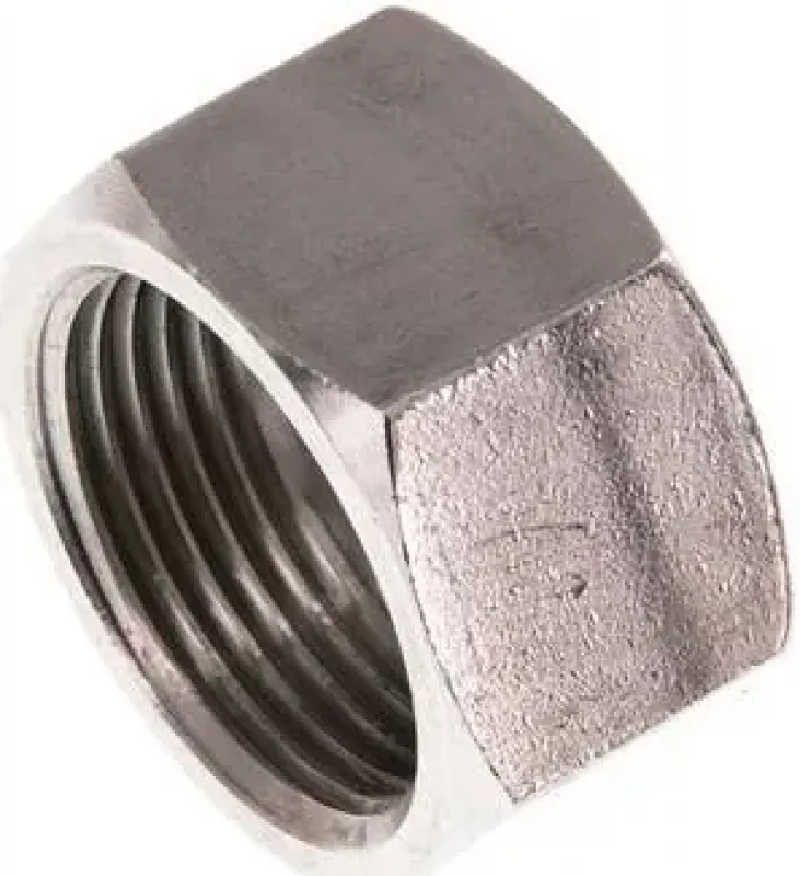 Überwurfmuttern für Schneidringverschraubung Edelstahl DIN 3870 alle Größen