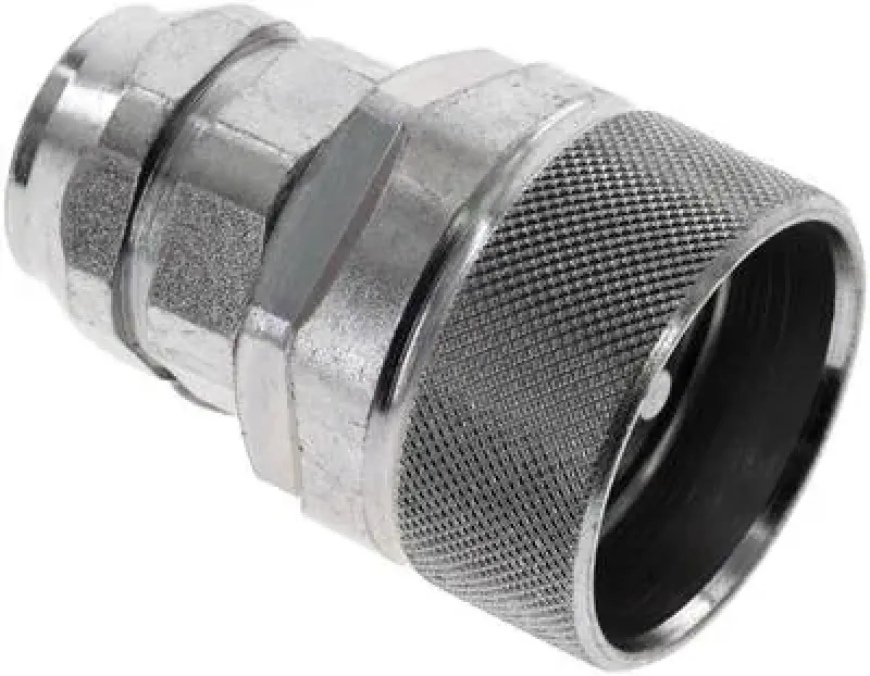 Schnellverschluss-Schraubkupplung Innengewinde ISO 14541 Stahl verzinkt