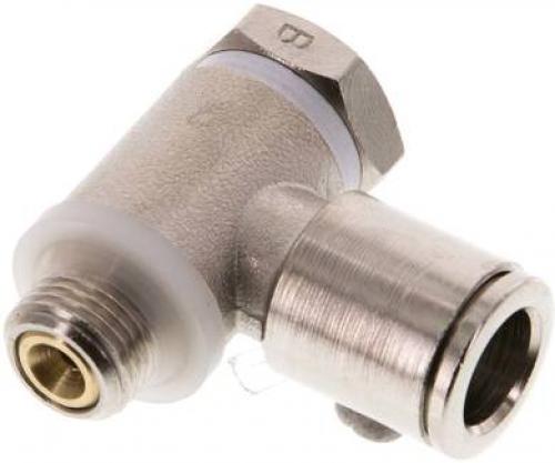 Drosselrückschlagventile mit Schlitzschraube MSV, alle Größen