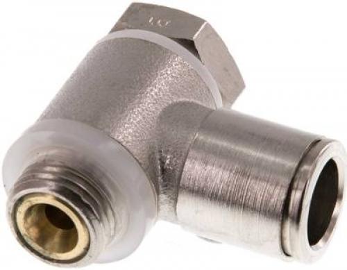 Drosselrückschlagventile mit Schlitzschraube MSV, alle Größen