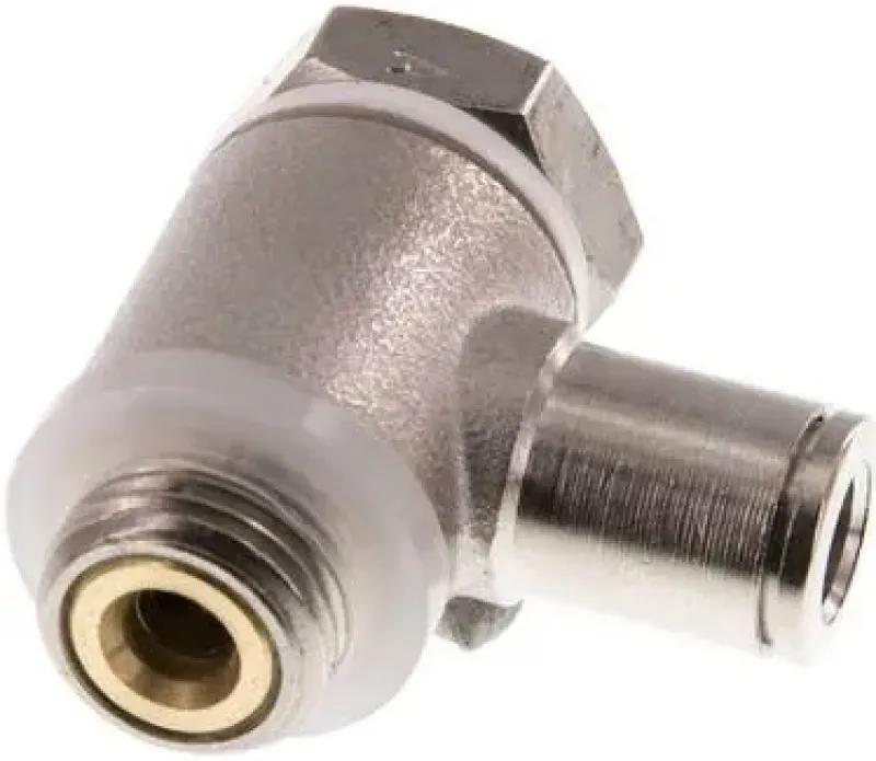 IQS Drosselrückschlagventil Hohlschraubenform – mit Schlitzschraube MSV – alle Größen 4mm bis 12mm