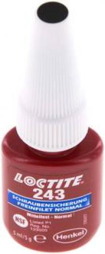 Schraubensicherungen, Loctite 222, 243, 270, 2701, 272, 290