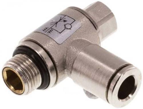 Drosselrückschlagventile mit Schlitzschraube MSV, alle Größen