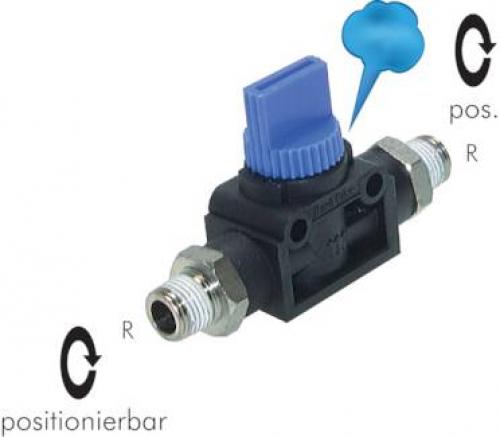 3/2-Wegeventile mit Außengewinde, Standard, alle Größen