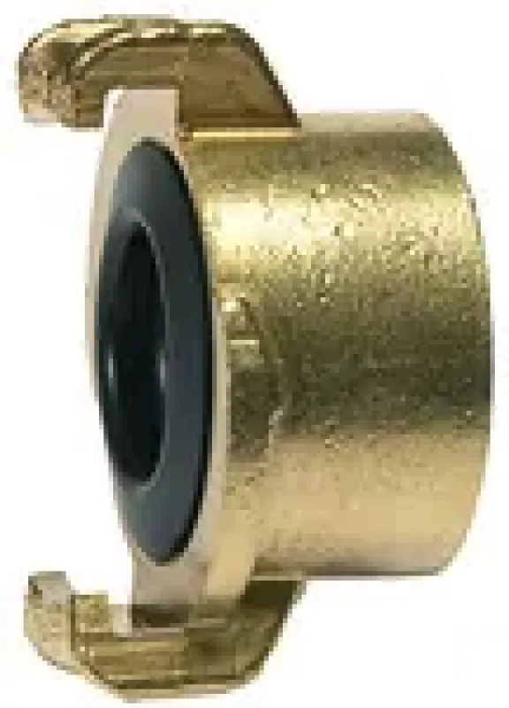 GEKA® Kupplung aus Messing mit Innengewinde